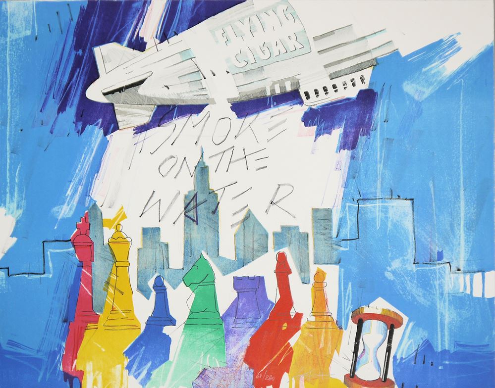 0289-Wolfgang Loesche, Pop Art, 8 signierte Farblithographien – Bild 7