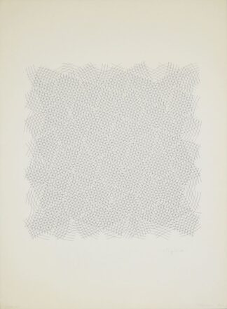 0365-Uli Pohl, Ohne Titel, signierte Serigraphie von 1969