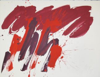 0367-Markus Prachensky, Swing The Provence, signierte Farbserigraphie von 2007