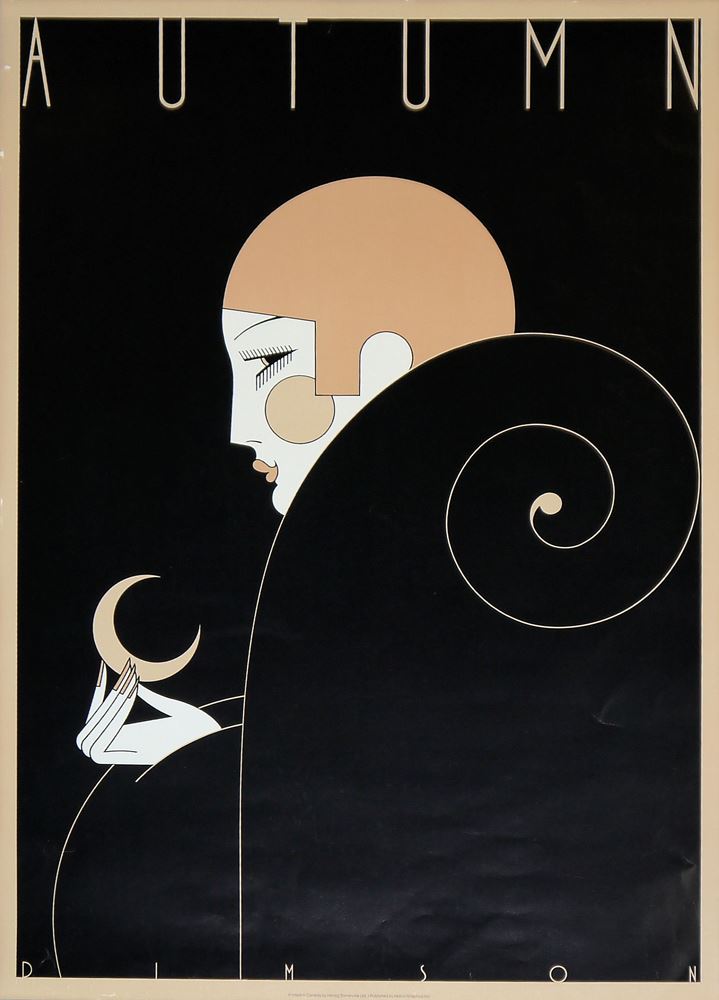 0381-5 Künstler-Plakate im Art Deco , Gérard Courbouleix-Dénériaz/Razzia & Theo Dimson – Bild 3