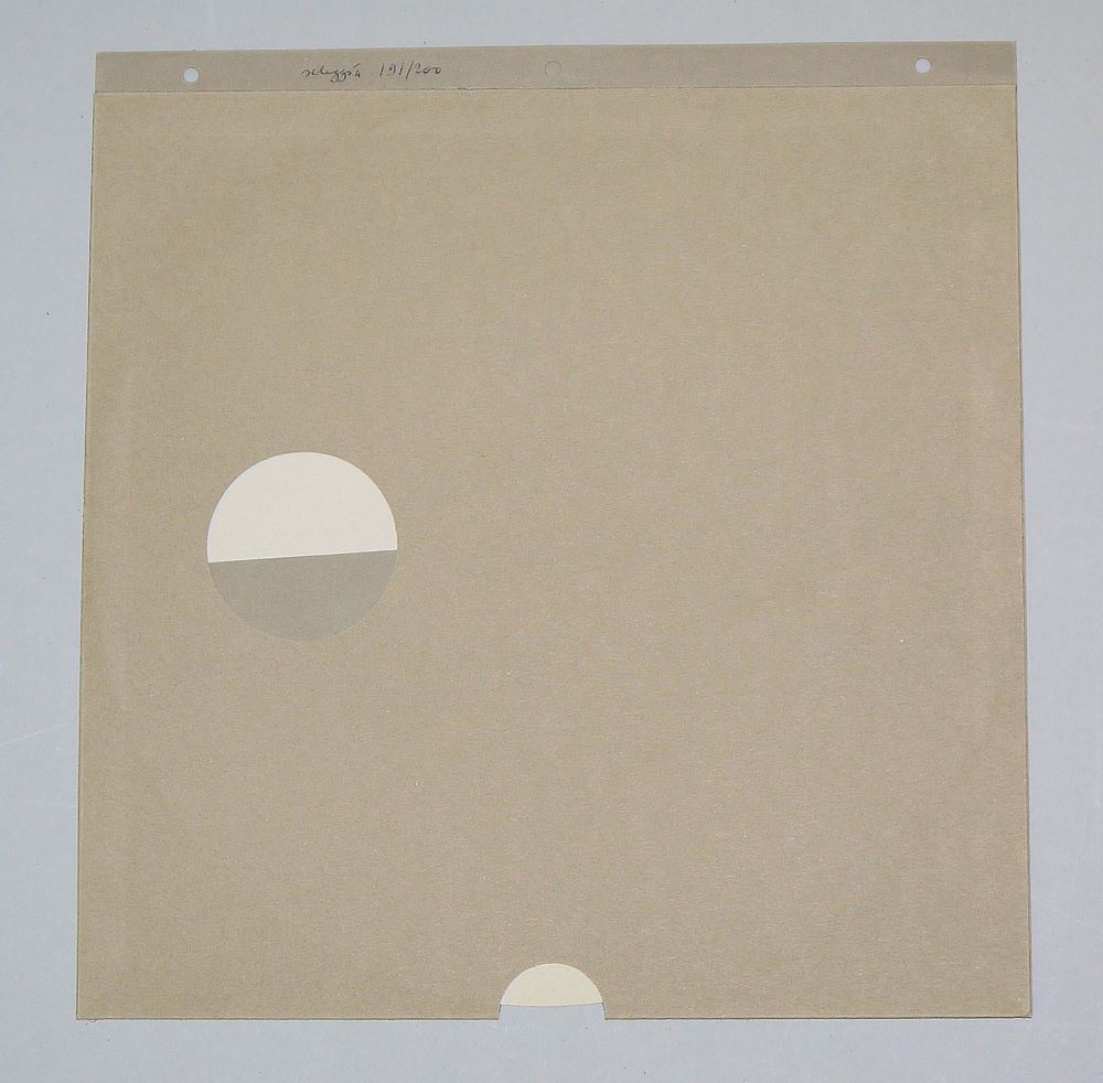 0410-Paolo Scheggi, Ohne Titel (Intersuperfici curve), signiertes Multiple/Collage der 1960er Jahre – Bild 2