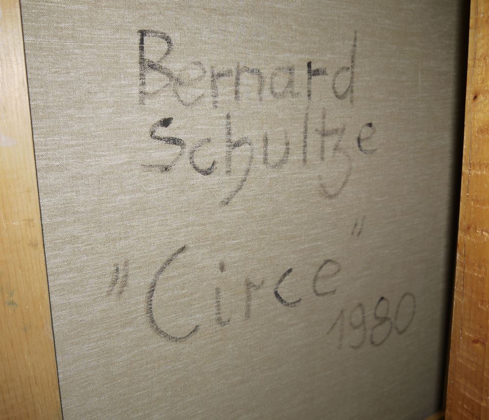 0431-Bernard Schultze, "Circe", Ölgemälde von 1980 im Museumsformat (195 x 250cm) – Bild 3
