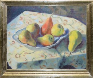 0440-Karli Sohn-Rethel & Theodor Butz, 2 Stillleben der 1920/30 er Jahre, Pastell & Ölgemälde, beide gerahmt