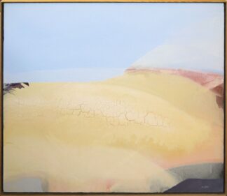 0452-Marian Stec, "Sucha Wydma" (Dünenlandschaft) und Landschaft, 2 große Ölgemälde von 1991 und 2003, gerahmt