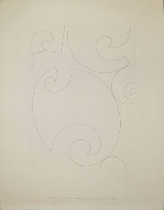 0464-Sophie Taeuber-Arp, "Cocquilles", Radierung von 1937/55