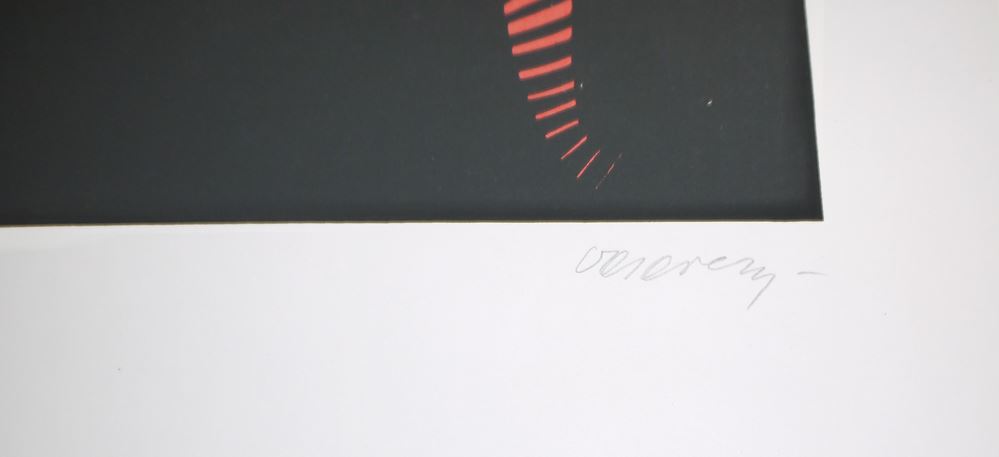 0475-Victor Vasarely, Zebra, signierte Farbserigraphie – Bild 2