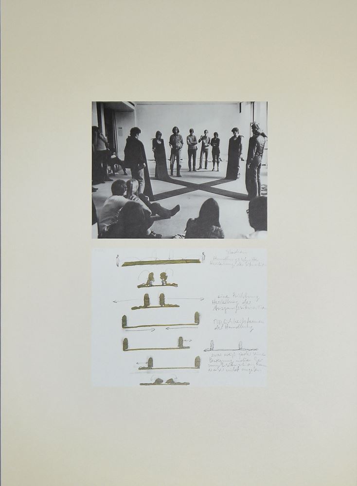 0483-Franz Erhard Walther, Mappenwerk mit 6 signierte Offsetlithographien von 1972 – Bild 4