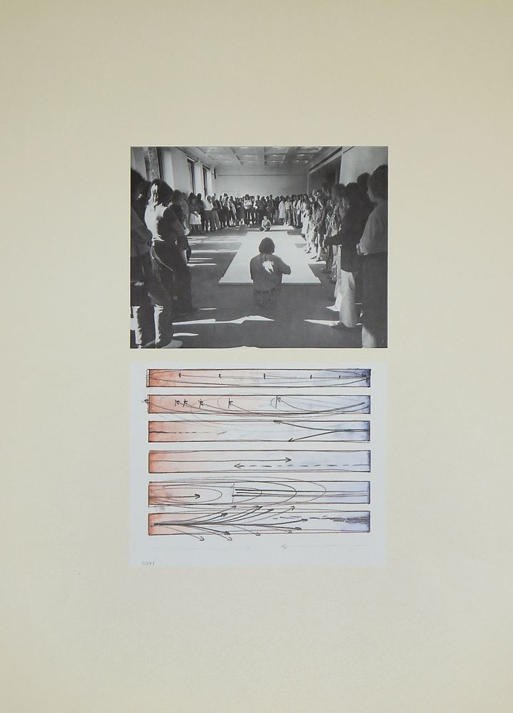 0483-Franz Erhard Walther, Mappenwerk mit 6 signierte Offsetlithographien von 1972 – Bild 6