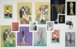 0496-Paul Wunderlich, kleiner Sammlungsnachlass mit 15 signierten Farblithographien