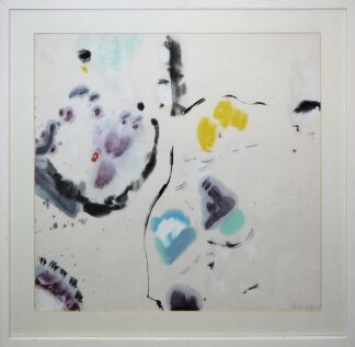 0499-Qin Yufen, "Schwebende Fröhlichkeit", Tuschemalerei, 1980er Jahre