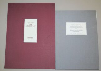 0520-2 Kunst-Mappen mit 10 Farbgraphiken: "Die Kunst der Graphik" mit 6 Graphiken & "Graphik der Gegenwart" mit 4 Graphiken, alle 10 numm. & sign.