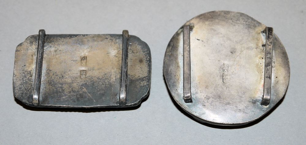 0565-Zwei chinesische Jadeplaketten als Gürtelzier der Qing-Zeit - Image 2