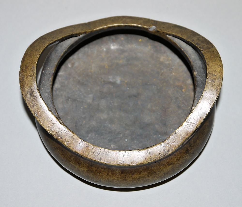 0579-Weihrauchbrenner aus Bronze, wohl Qing-Zeit, China 19. Jh. - Image 2