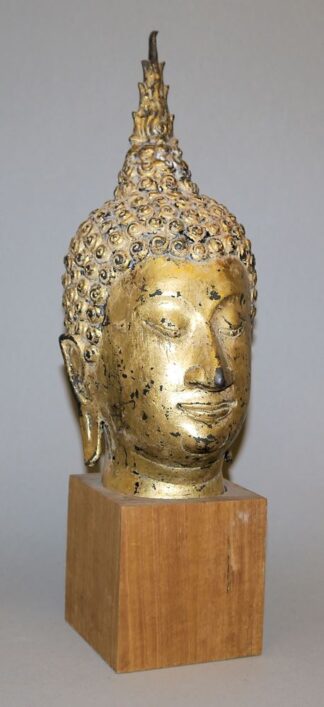 0620-Kopf des Buddha im Ayutthaya-Stil, Thailand, wohl 20. Jh.