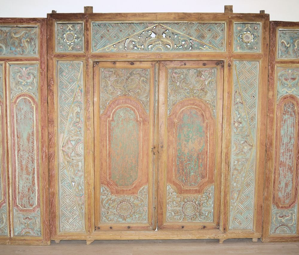 0624-Ein großes historisches Portal aus Bali, wohl 19. Jh. - Image 2