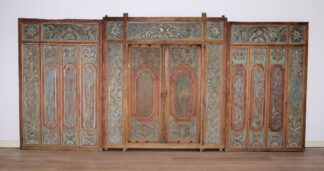 0624-Ein großes historisches Portal aus Bali, wohl 19. Jh.