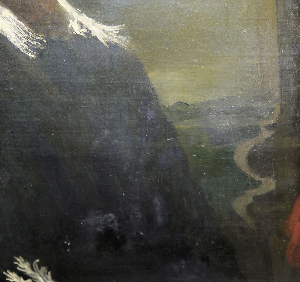 0645-Anthonis van Dyck, Umkreis/Cercle, Bildnis des Jan Wildens, Ölgemälde des 17. Jhs. in Originalgröße – Bild 4