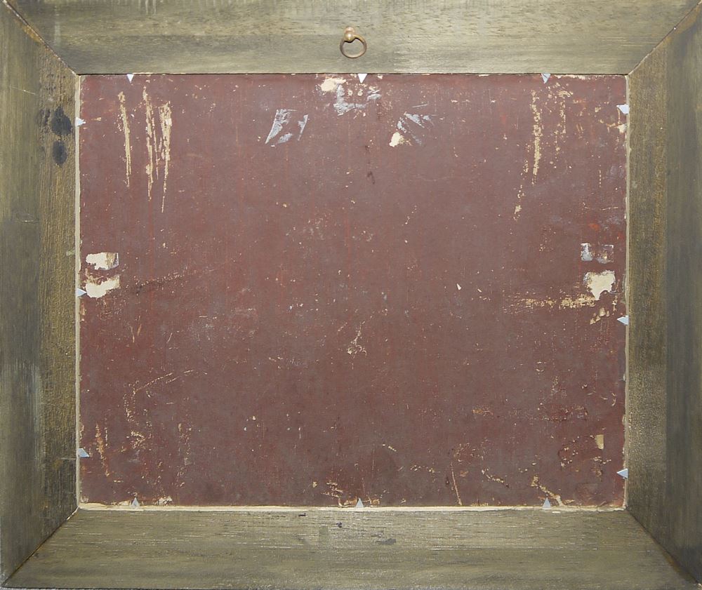 0657-Heinrich Hartung III, Mühle am rauschenden Bach, Ölgemälde vor 1875, gerahmt – Bild 3