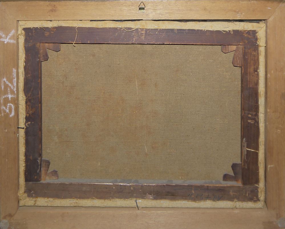 0698-David III Ryckaert, Nachfolge/Umkreis, Interieur mit Bauernfamilie, Ölgemälde des 17. Jhs., gerahmt – Bild 2