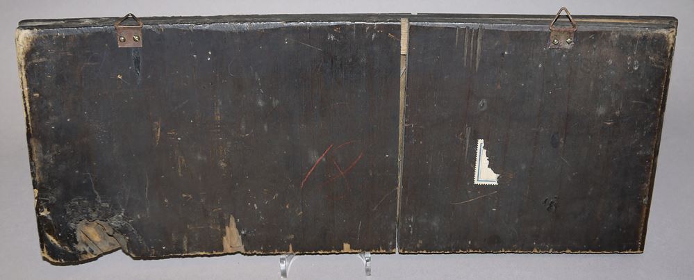 0733-Ikonen-Fragment mit Deesis, Balkan oder Russland, 17./18. Jh. - Image 2