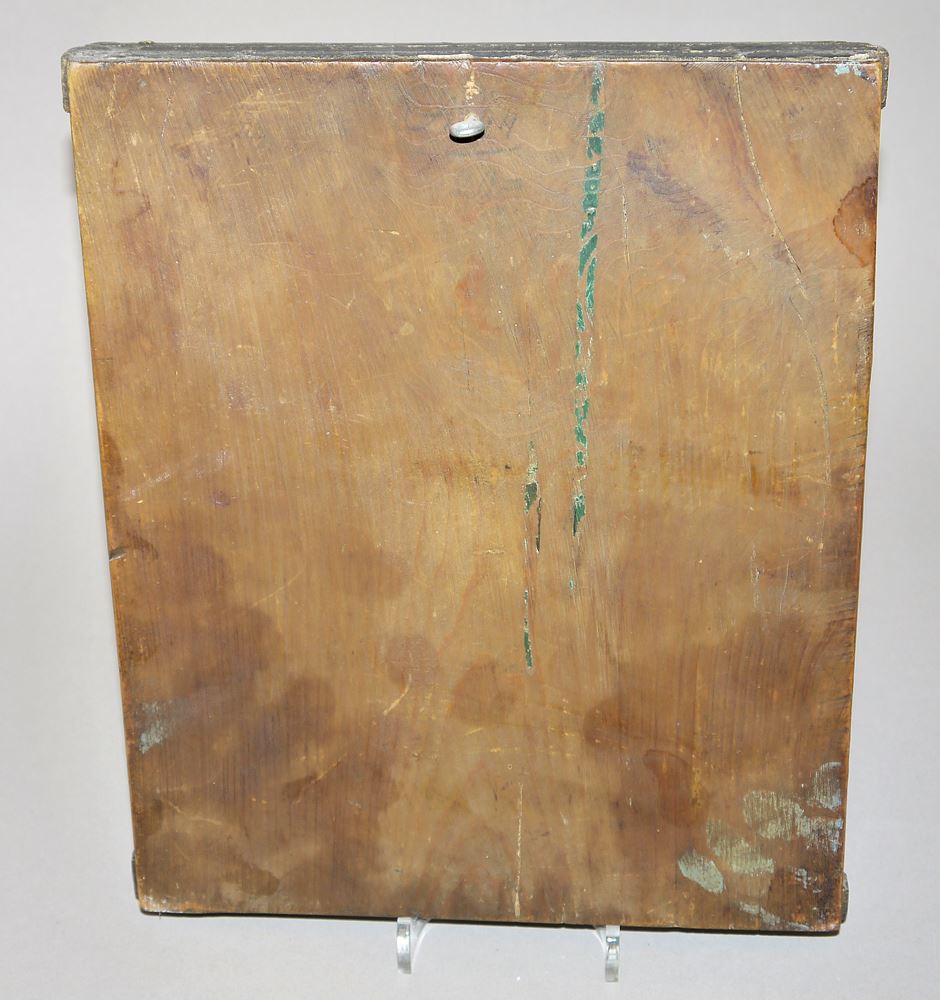 0735-Ikone "Versammlung aller Heiliger der Kiewer Höhlen", Südrussland um 1800 mit Urkunde - Image 2