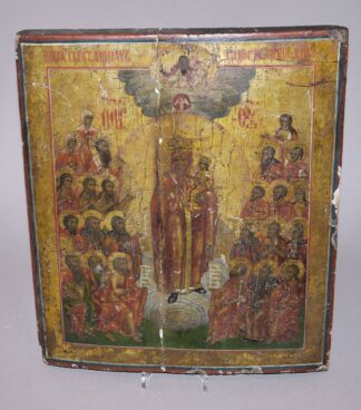 0741-Ikone Muttergottes, Russland, 19. Jh.