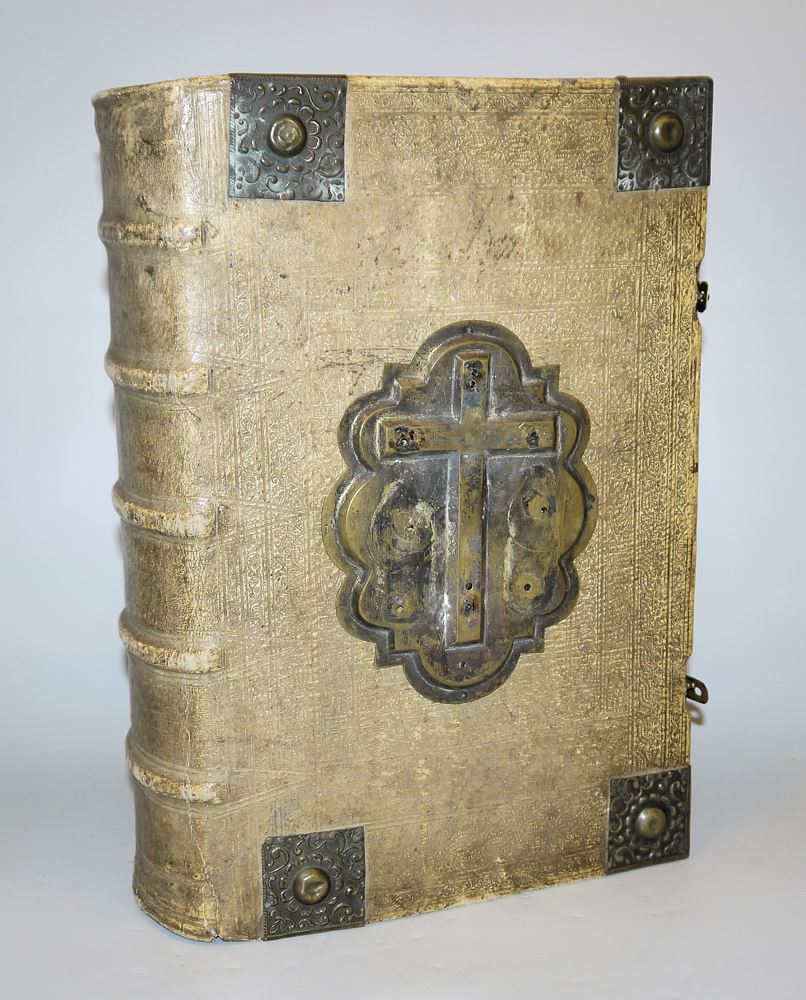 0766-Endter-Bibel, Nürnberg 1736 mit Pracht-Einband - Image 5