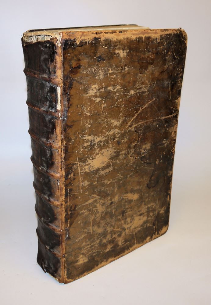0771-Seltene Luther-Bibel, Gebrüder Zunkel, Regensburg 1756, komplett in gutem Originalzustand - Image 3