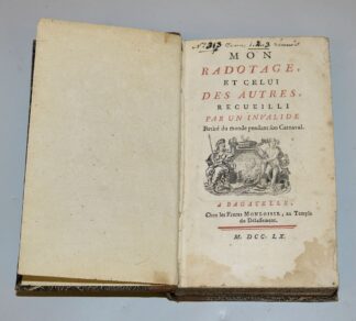 0773-Mon Ratodage, et celui des autres...von Jean-Henri Marchand von 1760