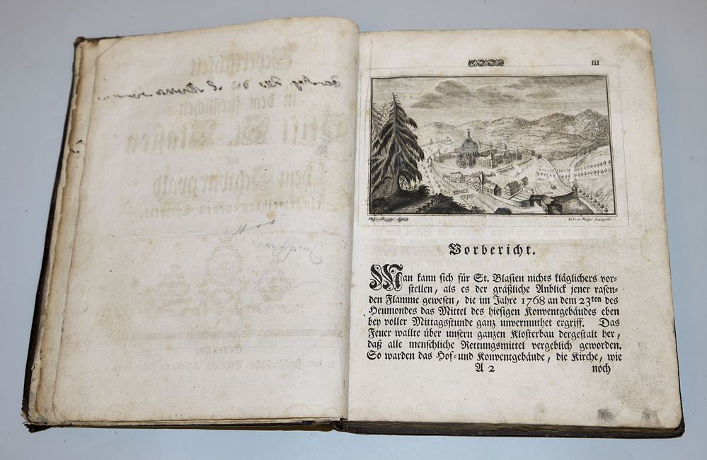 0776-Feyerlichkeit des in dem fürstlichen Stift St. Blasien auf dem Schwarzwald eingeweihten neuen Tempels, St. Gallen 1784 - Image 2