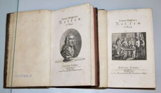0780-Jonathan Swift, Lemuel Gulliver's Reisen von 1804, 4 Teile in 2 Bden.