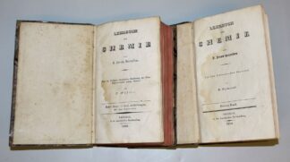 0783-Berzelius, Lehrbuch der Chemie, 2 Bde., 1824-25