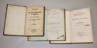 0784-3 x Antiquarisches zu Medizin, 1805-1846