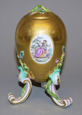 0787-Goldene Ei-Dose, Kgl. Meißen, wohl um 1800