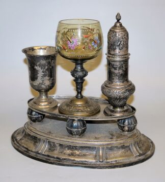 0873-Slg. Silber, England/Deutschland, ab 19. Jh. und Pokal, WMF um 1890