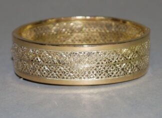 0895-Armreif, Gold, Frankreich, um 1900