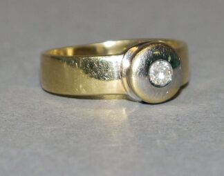 0919-Brillant-Solitaire, Gold