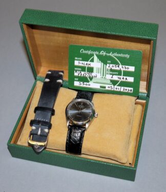 0961-Frühe Rolex Air King von 1968 mit Zertifizierung und Box