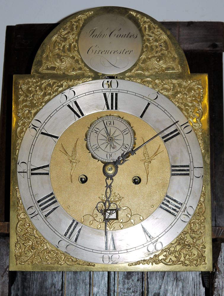 0968-Standuhr von John Coates, Cirencester, England Ende 18. Jh. - Image 4