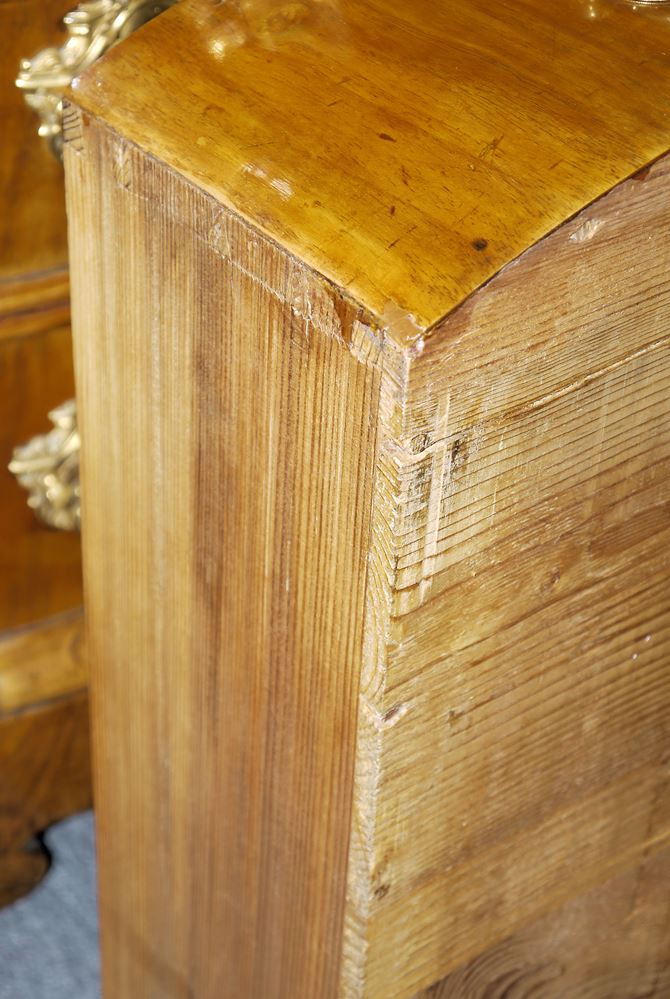0970-Repräsentative Spiegelaufsatzkommode des Barock um 1750/70 - Image 4