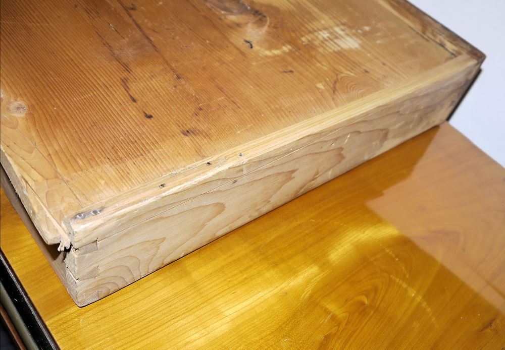 0974-Biedermeier-Konsolentisch aus Kirschbaum, 2. Zeit um 1900 - Image 3
