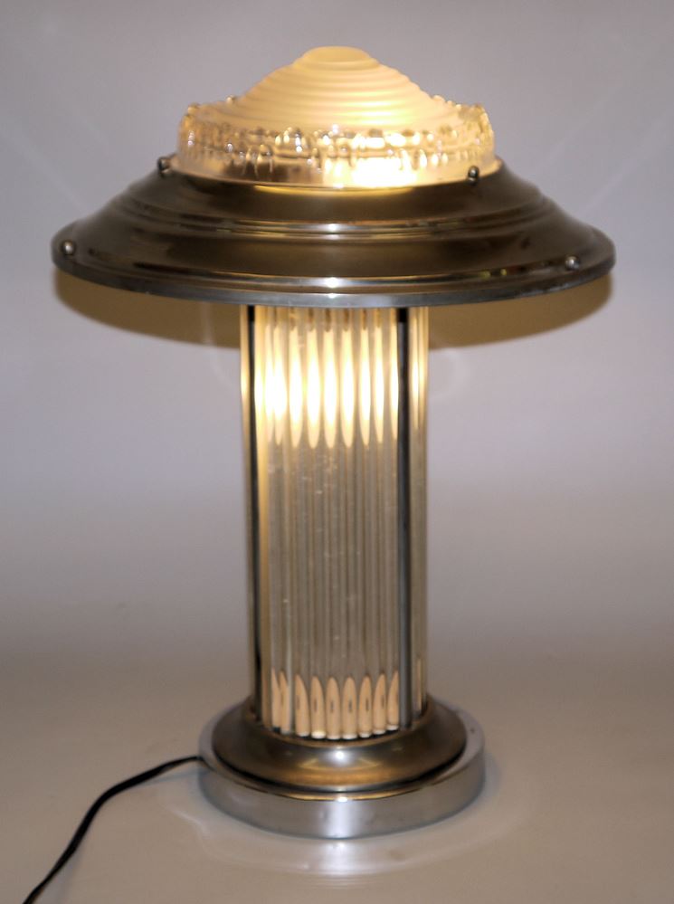 0993-Salonlampe des Art Deco, Frankreich 1930er/40er Jahre - Image 2