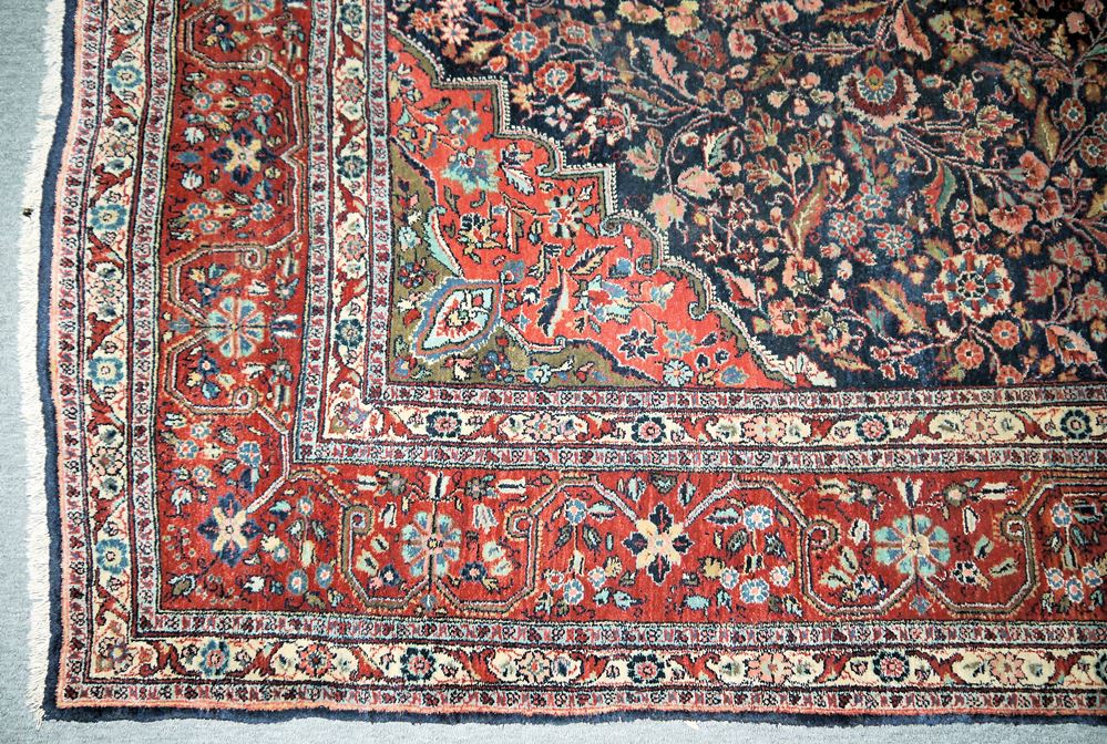 0995-Antiker Orientteppich Gaswin, Persien um 1925 mit Zertifikat - Image 2