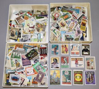 1045-Große Sammlung Reklamemarken um 1900, unsortiert