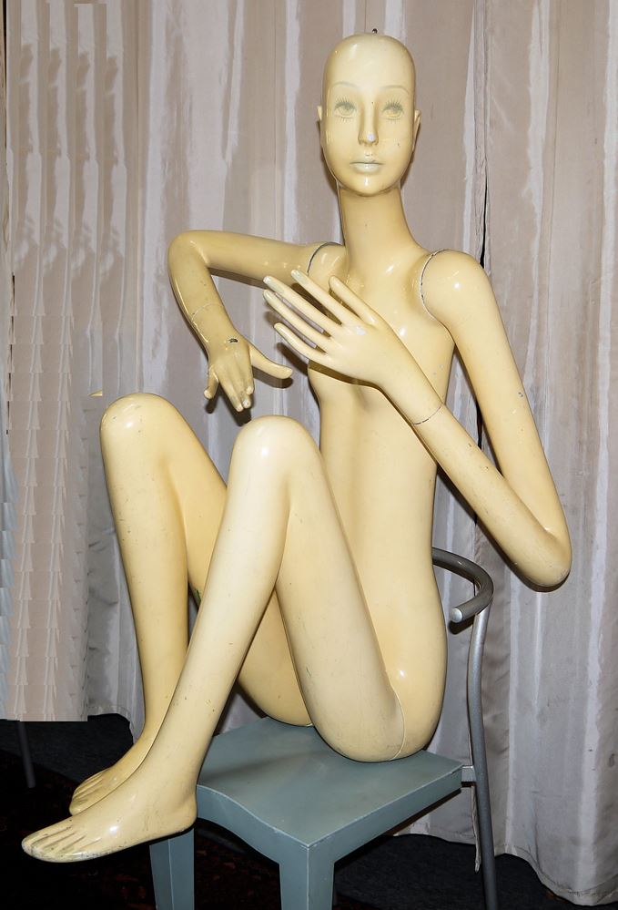 1049-Lorenzo Piemonti, "Mannequin", Schaufensterfigur für Firma Schläppi, Zürich 1960er Jahre – Bild 2