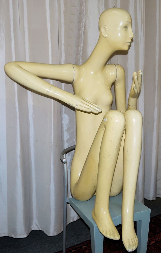 1049-Lorenzo Piemonti, "Mannequin", Schaufensterfigur für Firma Schläppi, Zürich 1960er Jahre – Bild 3
