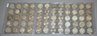 1053-60 deutsche Gedenkmünzen 10,- DM in Silber