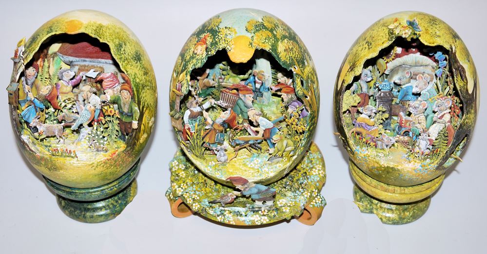1063-Gudrun Galler, 12 limitierte Editionen "Kindertraum" für Käthe Wohlfahrt, 1990er Jahre – Bild 2