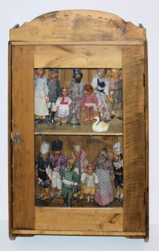 1067-Ein Figurensatz für Kasperle-Theater um 1900