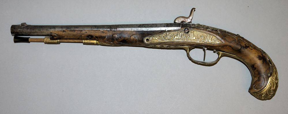 1075-Vorderlader-Pistole, wohl französisch-flämisch 18. Jh. – Bild 2